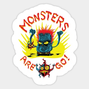 Monsters Are Go! 01 Sticker